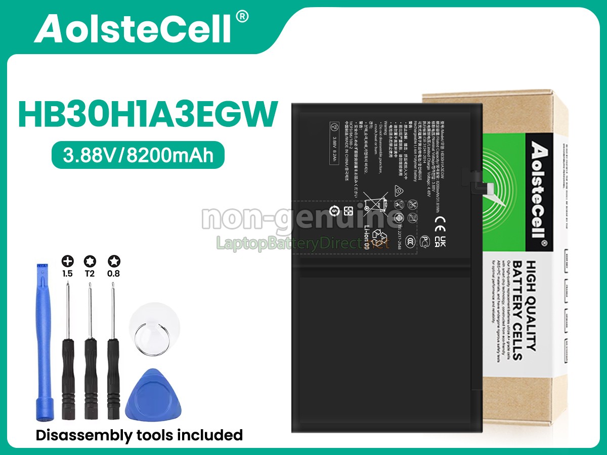 replacement Huawei HB30H1A3EGW battery