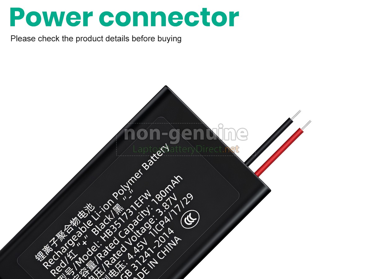 replacement Huawei HB351731EFW battery