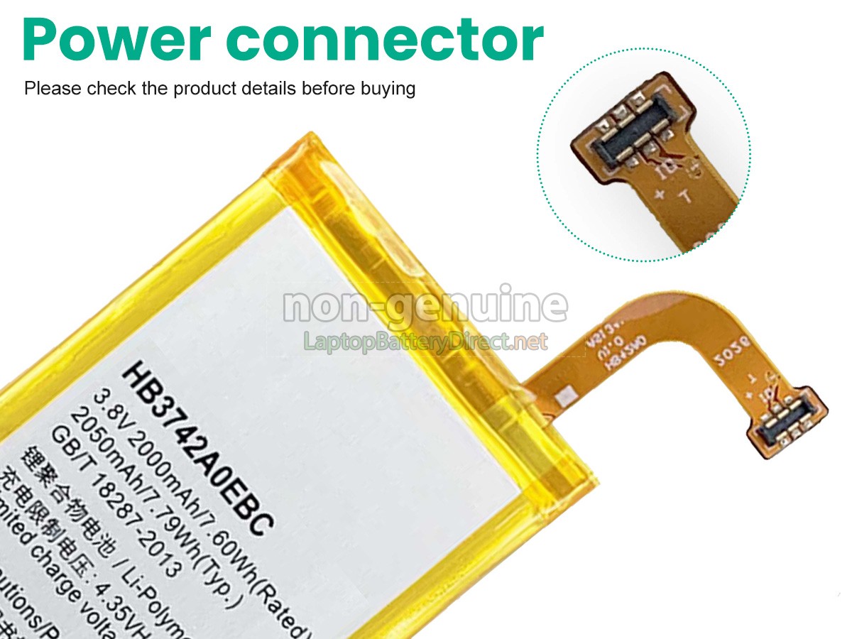 replacement Huawei ASCEND G6 battery