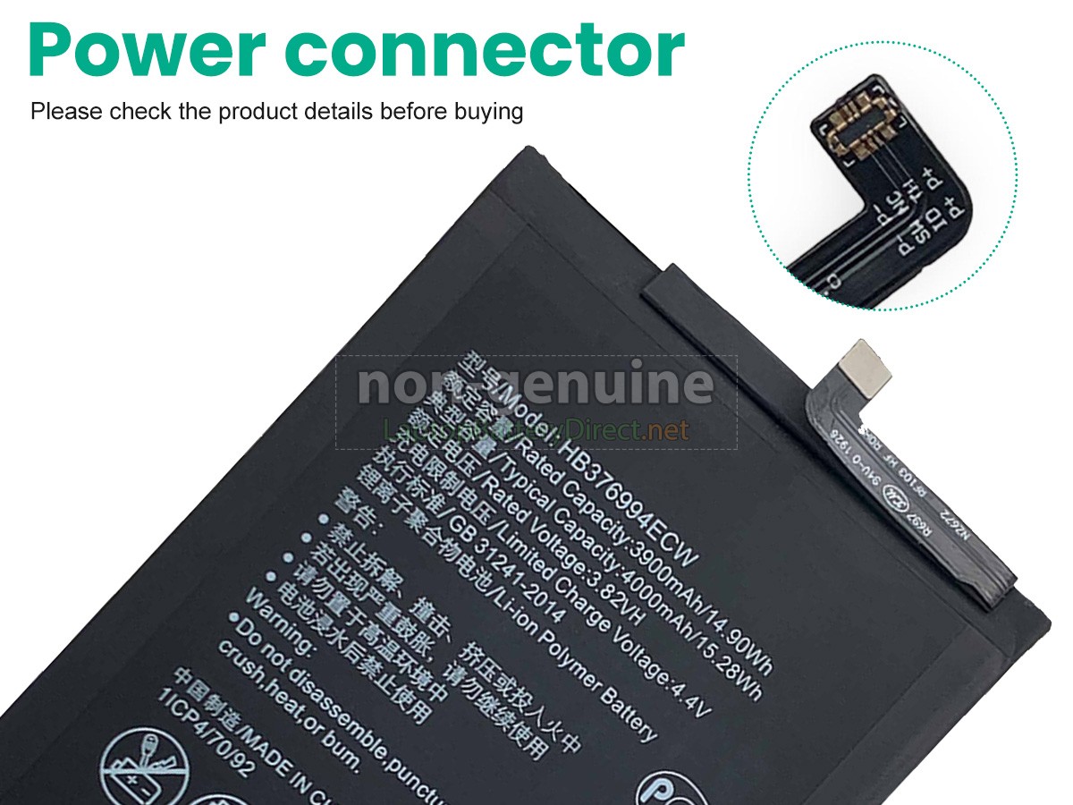 replacement Huawei HONOR 8 PRO battery