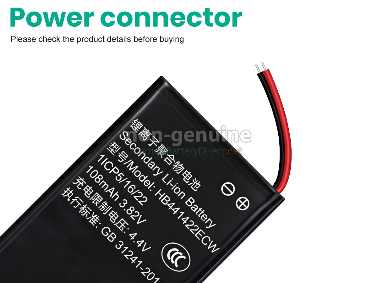 replacement Huawei HB441422ECW battery