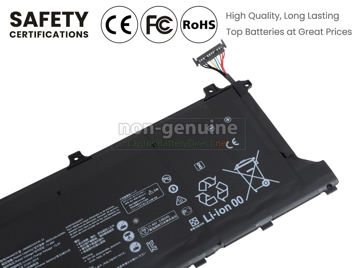 replacement Huawei MATEBOOK D15 (2020) battery