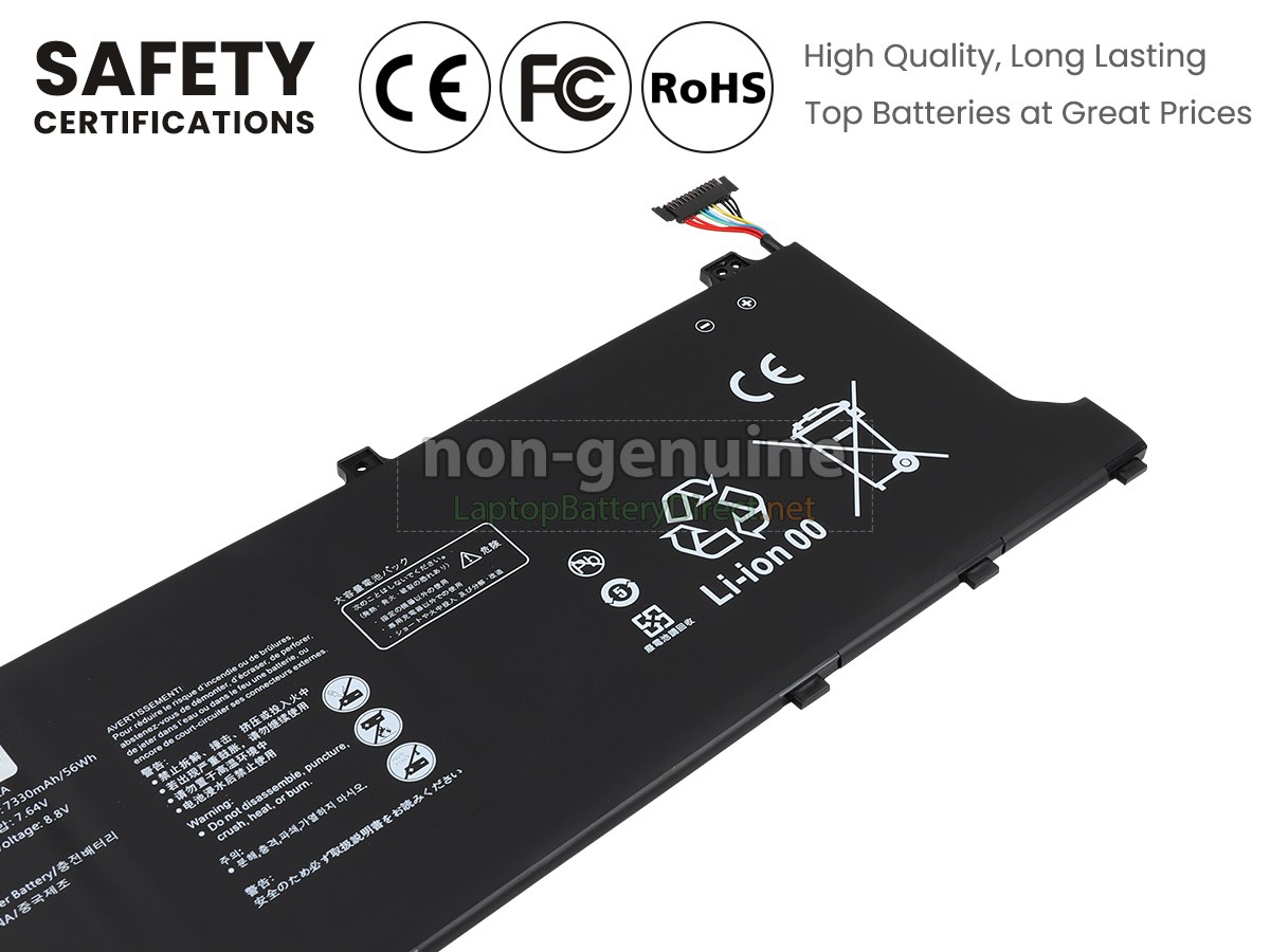 replacement Huawei MATEBOOK D15 (2020) battery