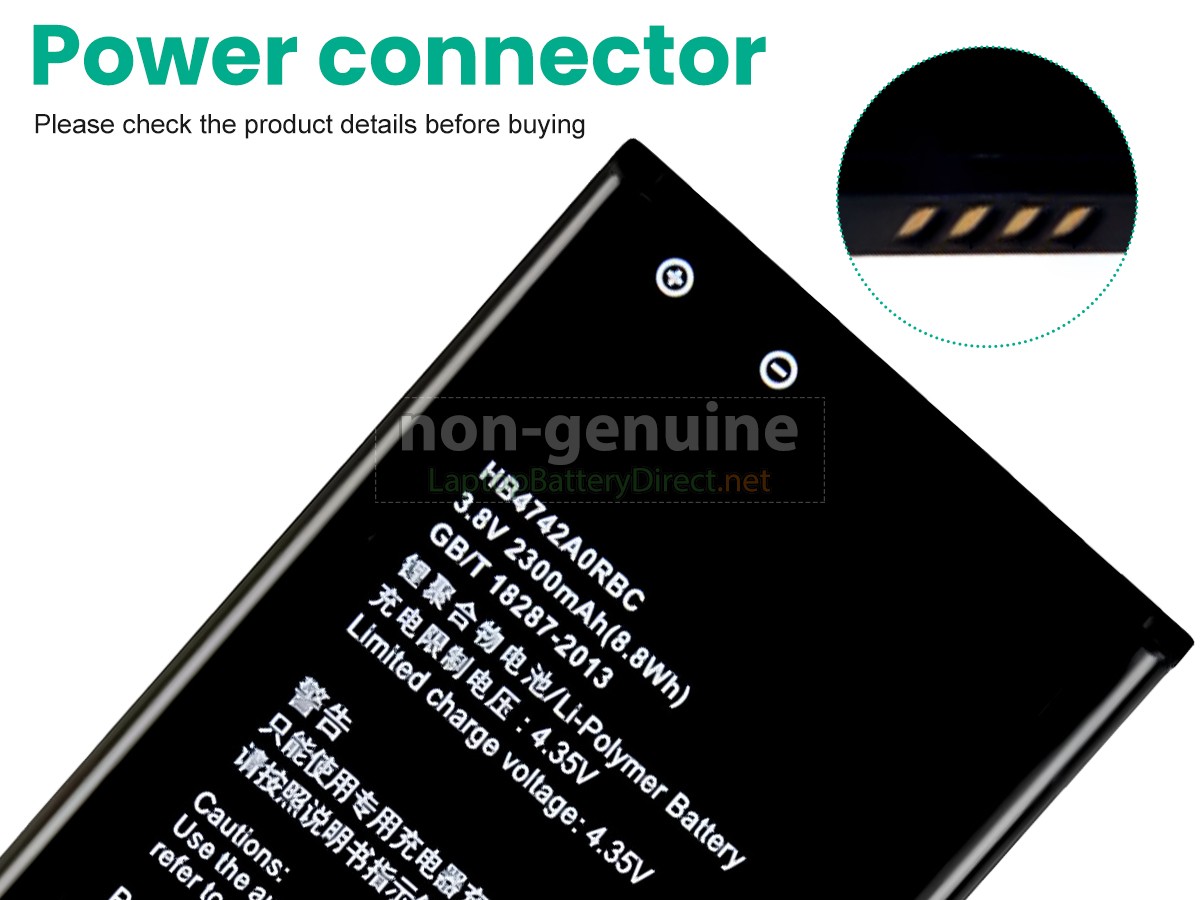 replacement Huawei ASCEND G730 battery
