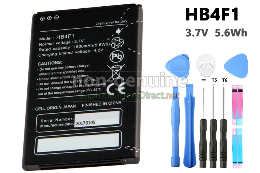 replacement Huawei HB4F1 battery