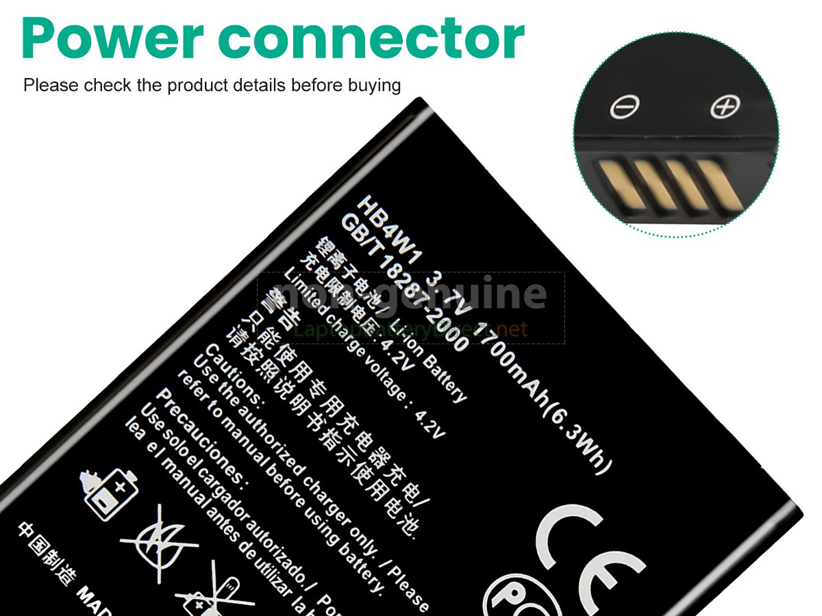 replacement Huawei ASCEND Y210 battery