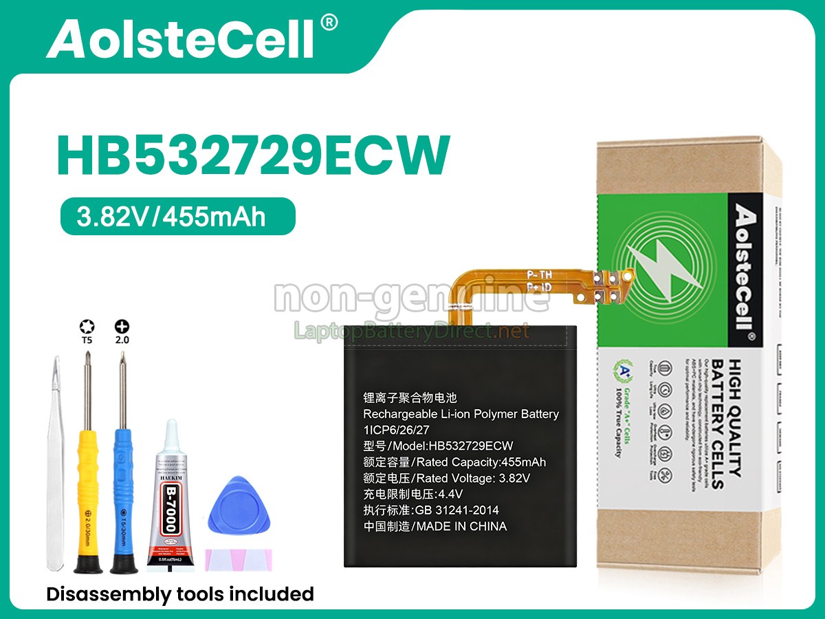 replacement Huawei HB532729ECW battery