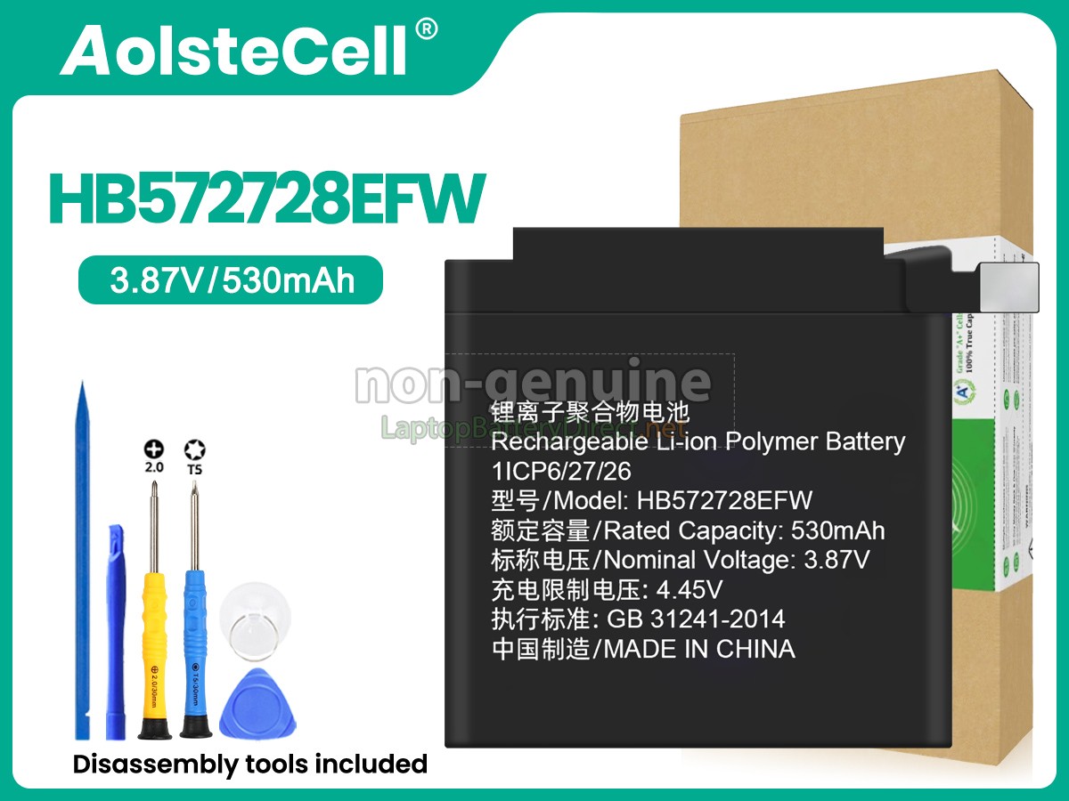 replacement Huawei HB572728EFW battery