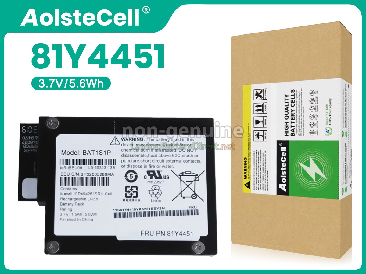 replacement IBM 81Y4451 battery