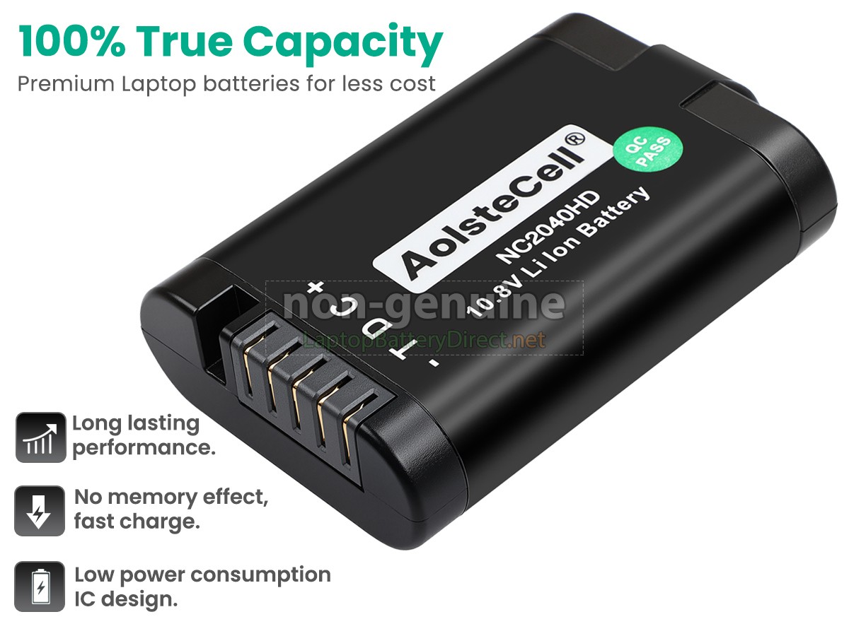 replacement Inspired Energy NC2040HD battery
