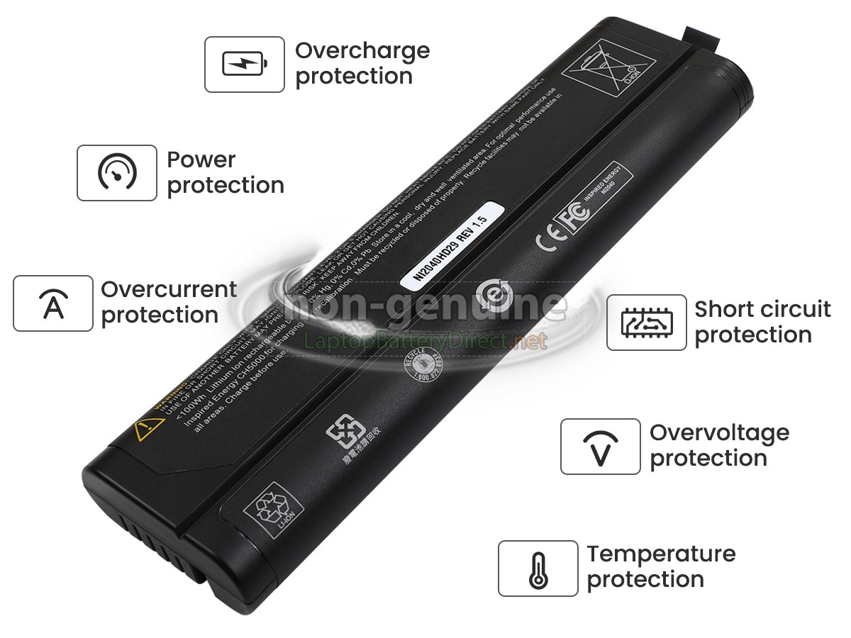 replacement Inspired Energy NI2040HD24 battery