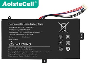 Replacement Battery for INSYS U627872PV-2S1P laptop