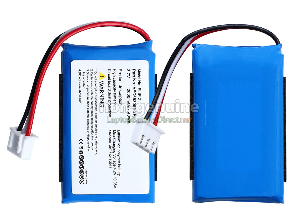 replacement JBL FLIP 2 battery