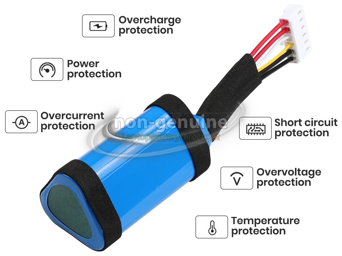 replacement JBL CHARGE 5 WIRELESS BLUETOOTH SPEAKER battery