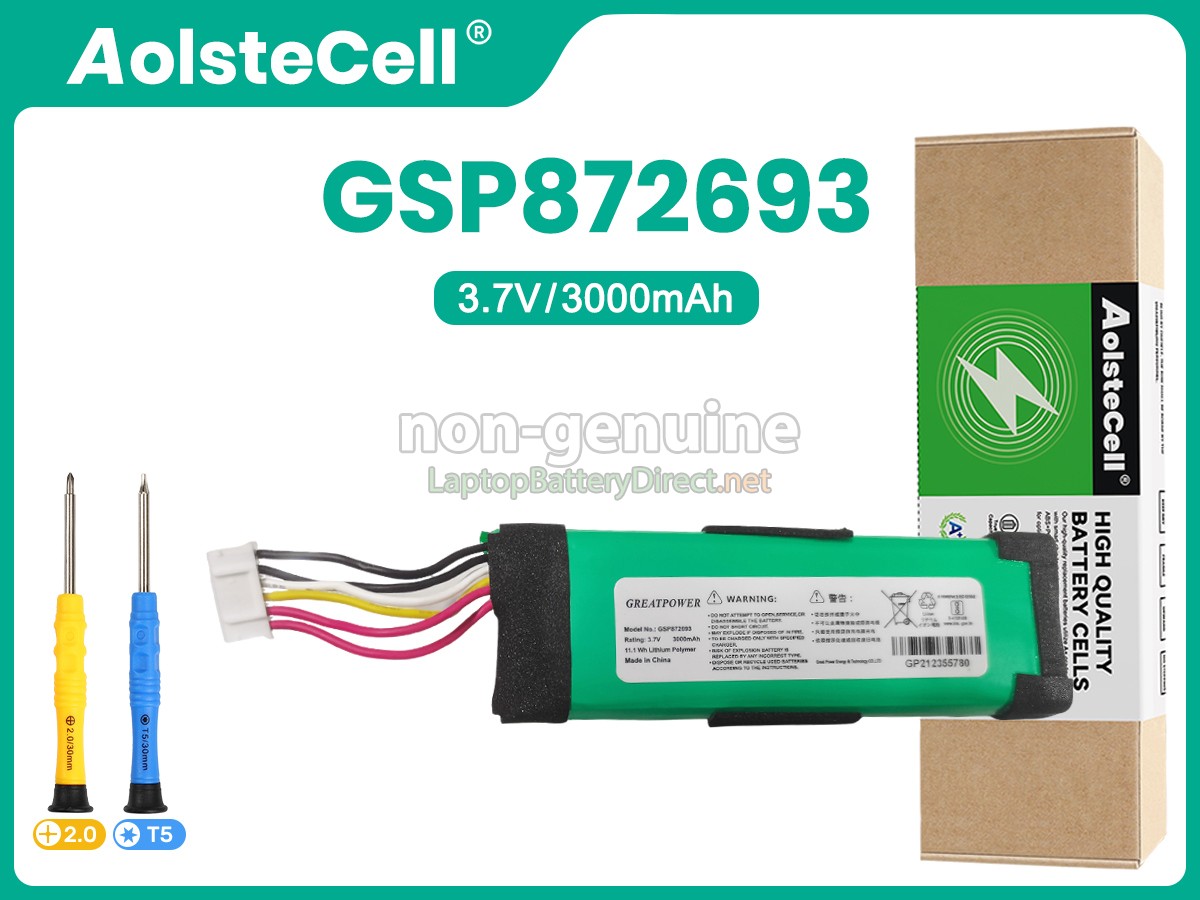 replacement JBL GSP872693 battery