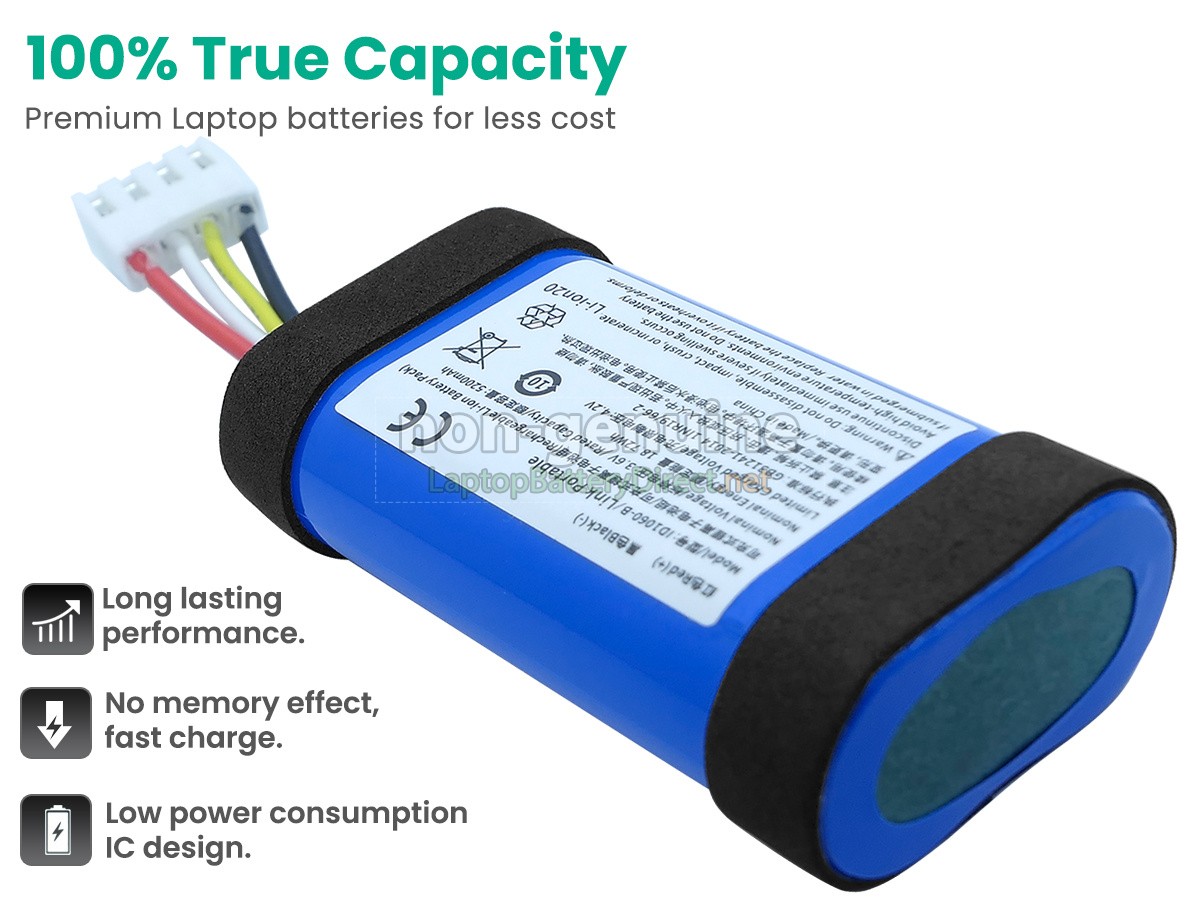 replacement JBL FLIP 5 battery