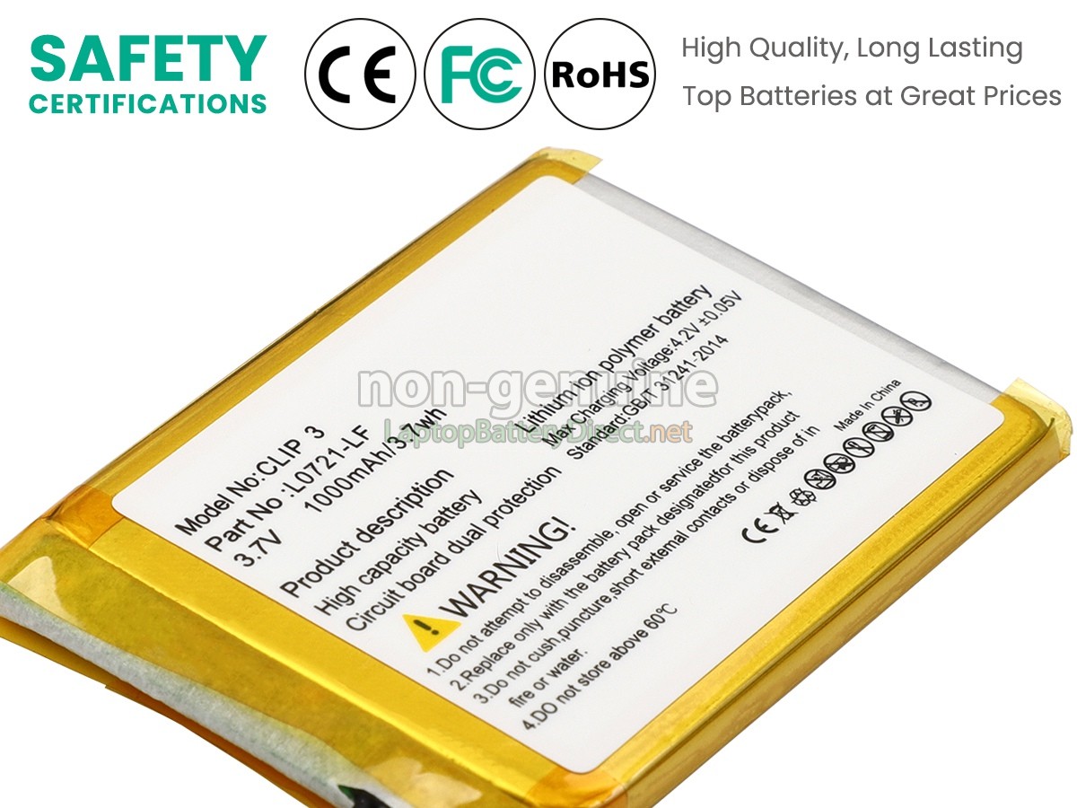 replacement JBL L0721-LF battery