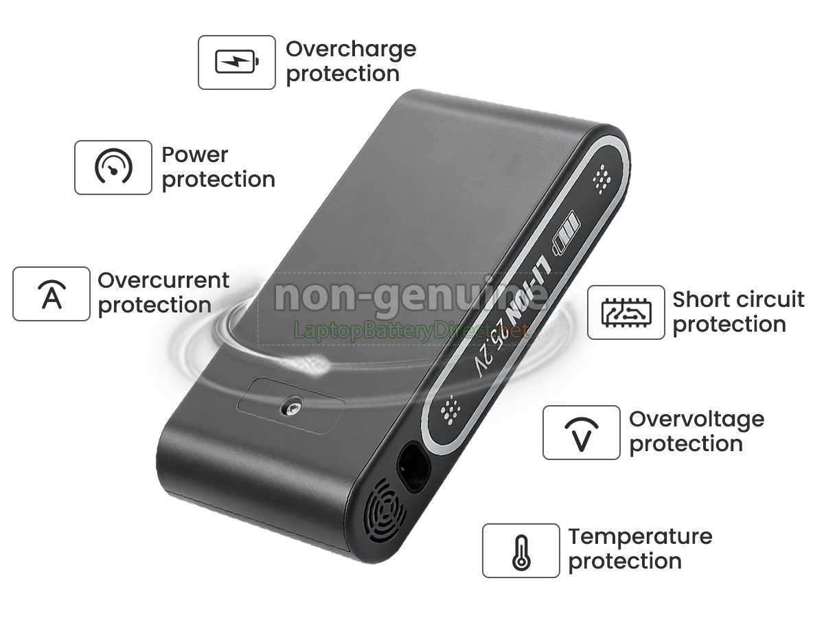 replacement JIMMY H8 FLEX battery