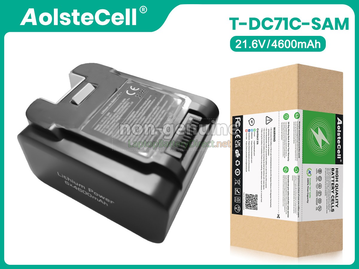 replacement JIMMY T-DC71C-SAM battery