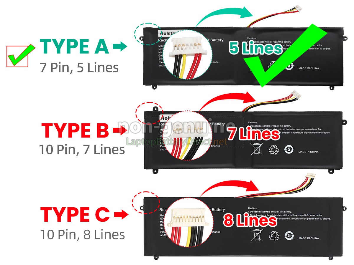 replacement Jumper 5080270P battery