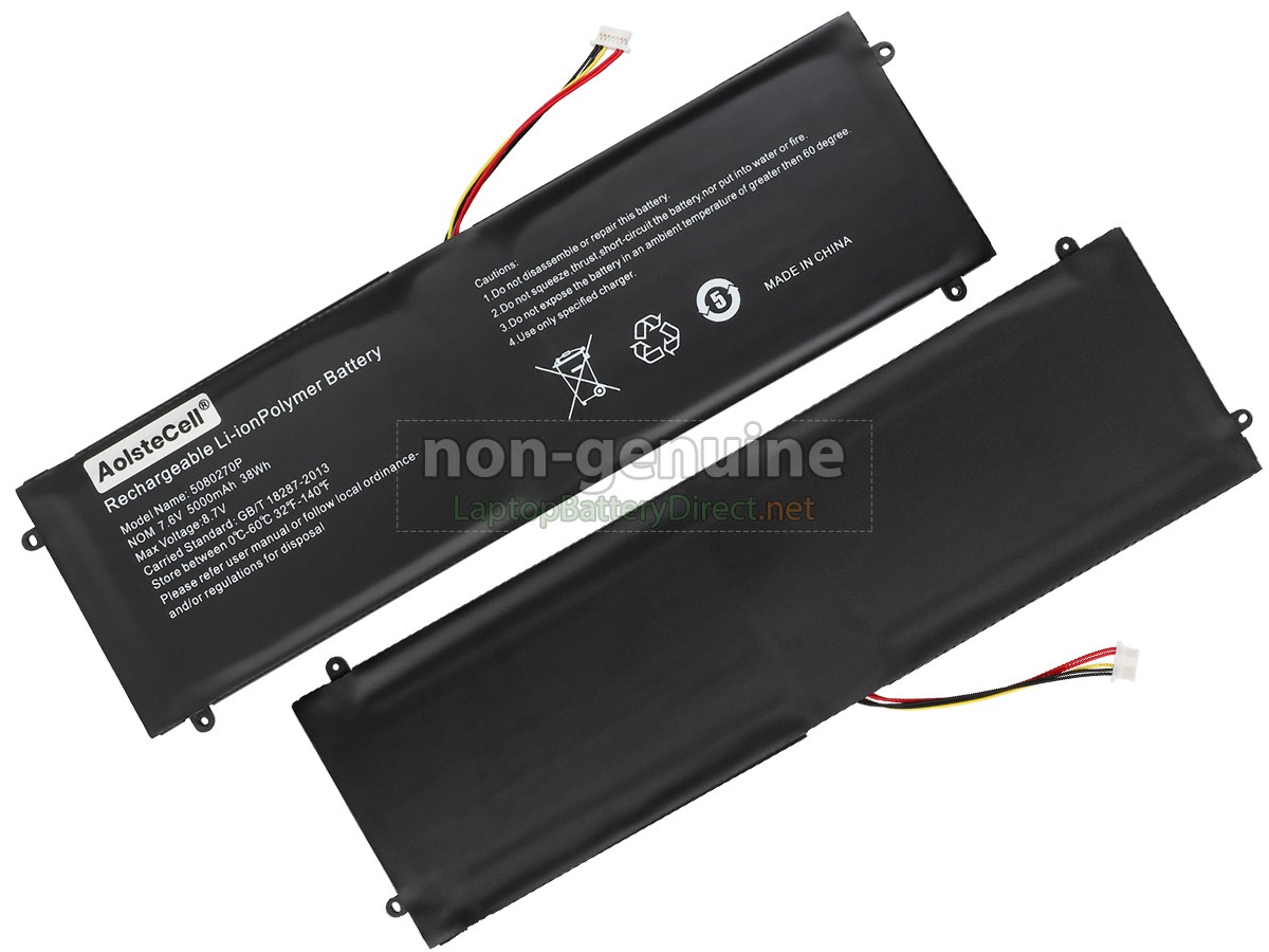 replacement Jumper 5080270P battery