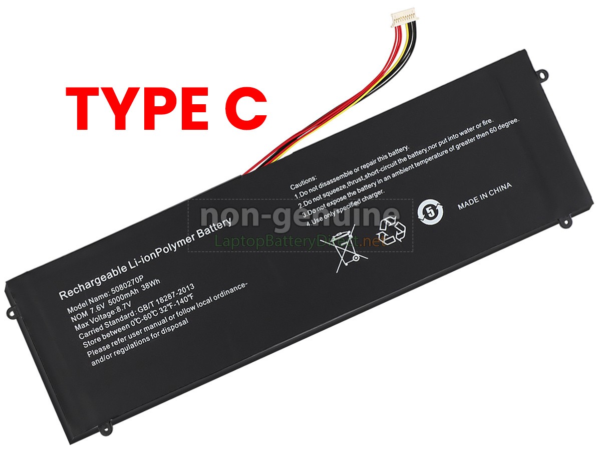replacement Jumper 5080270P battery
