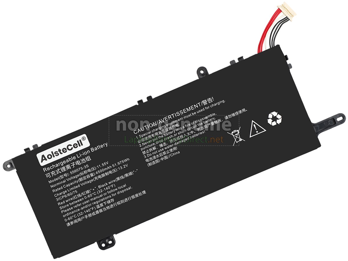 replacement Jumper 556075-3S battery