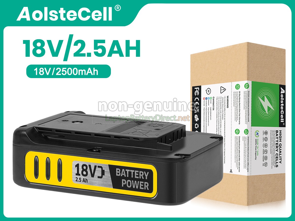 replacement Karcher 18V 2.5AH battery
