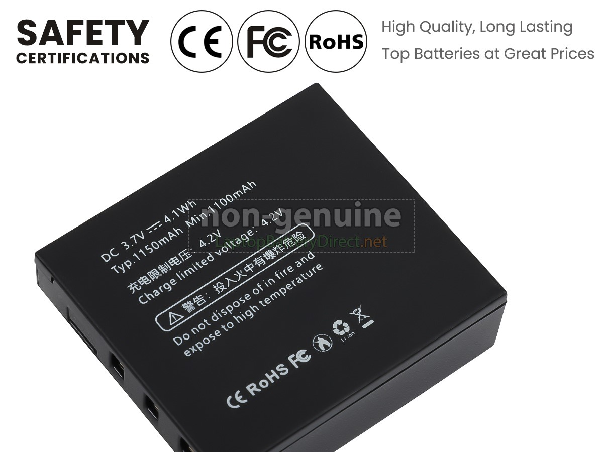 replacement Leica X VARIO (TYP 107) battery