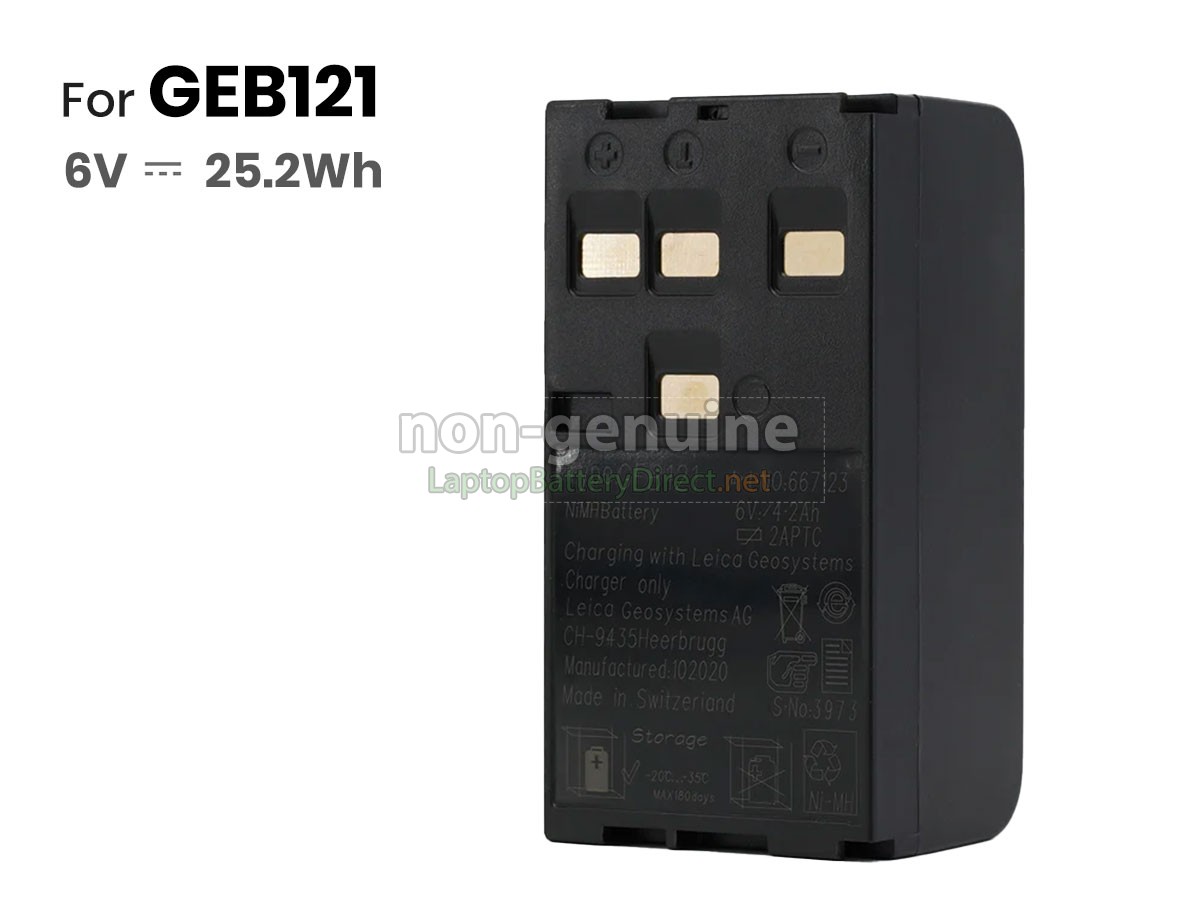 replacement Leica GEB111 battery