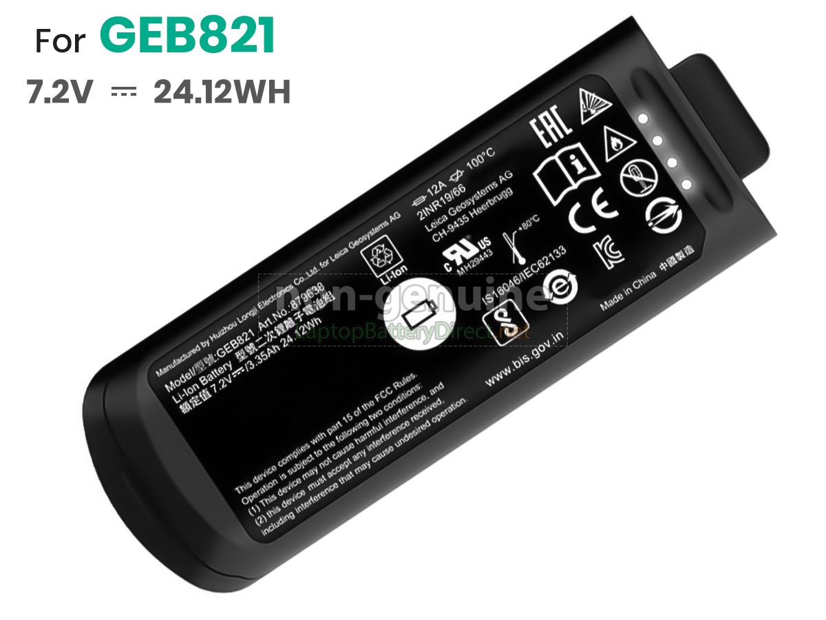 replacement Leica BLK2GO battery