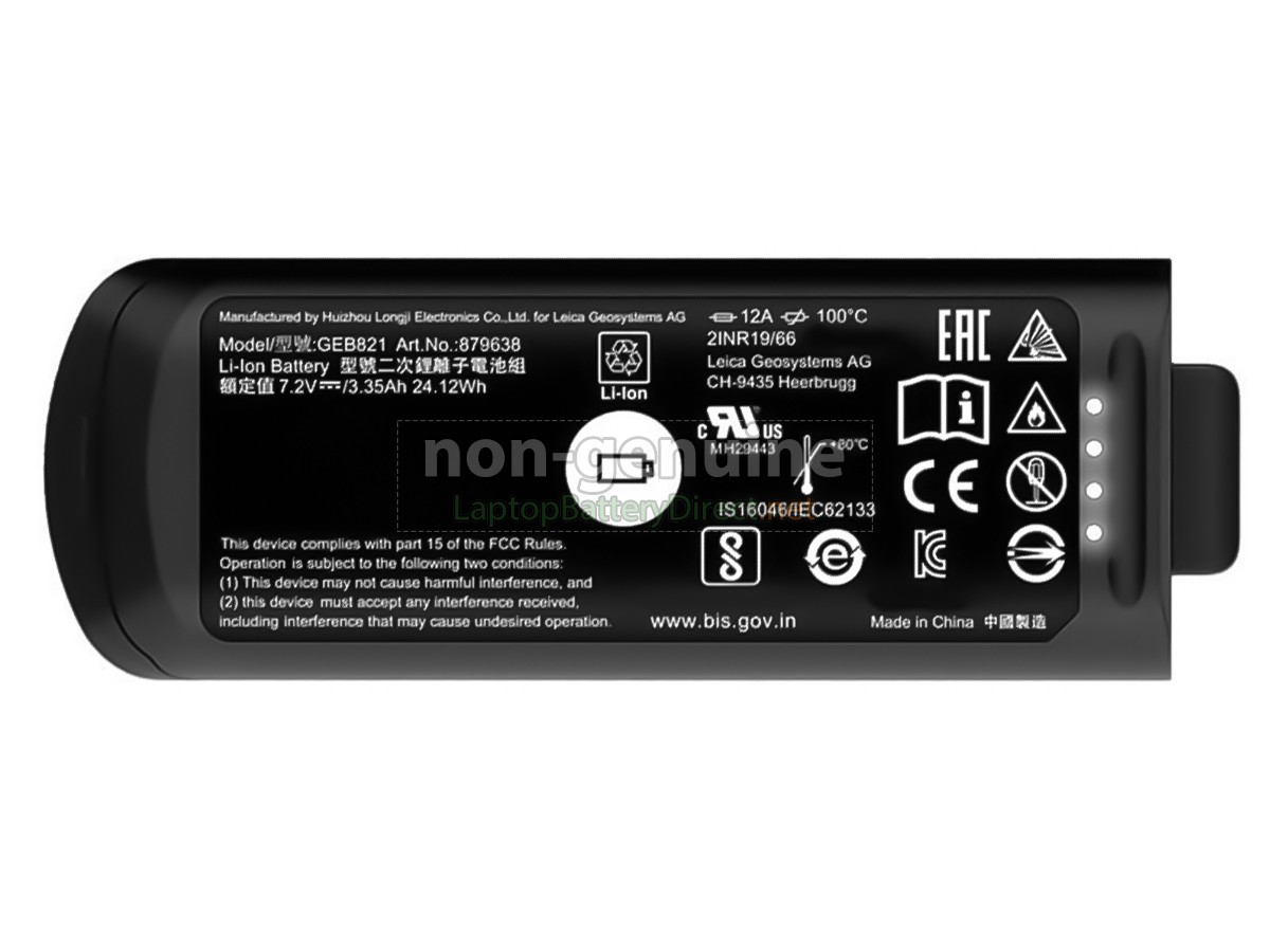 replacement Leica BLK2GO battery