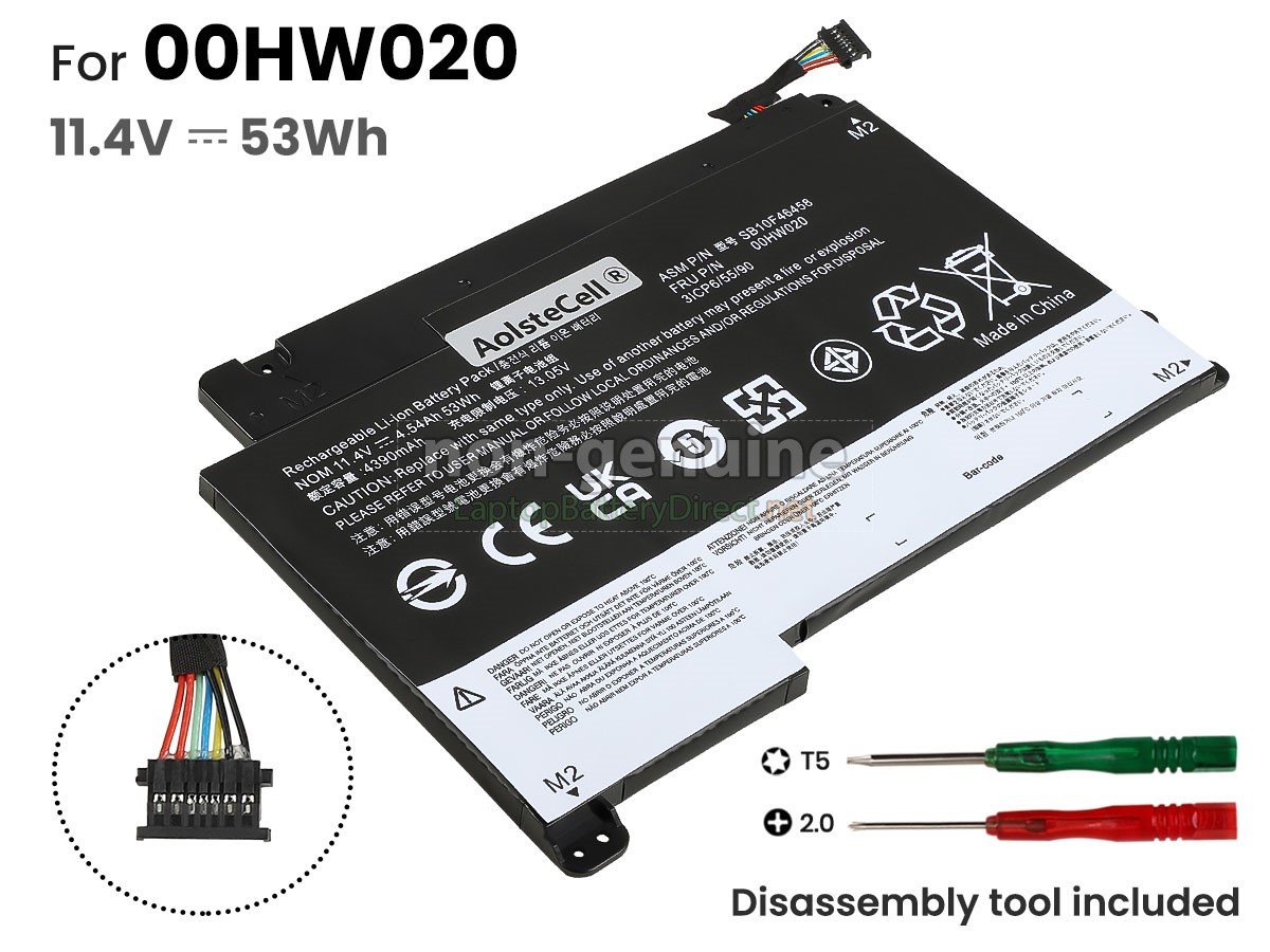 replacement Lenovo ThinkPad YOGA 460-20EM battery