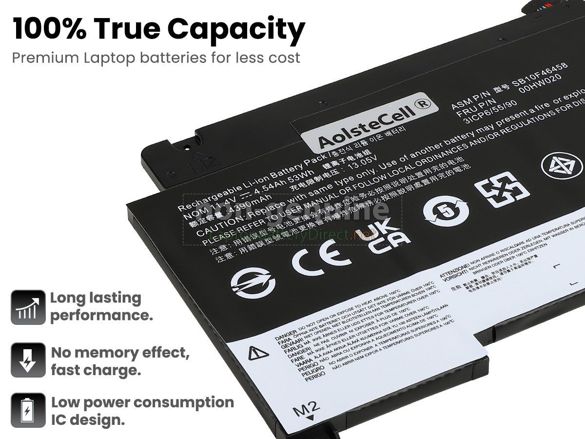 replacement Lenovo ThinkPad YOGA 460-20EM battery