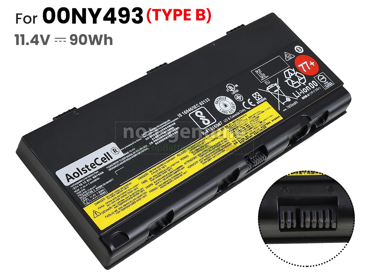 replacement Lenovo SB10H45077 battery