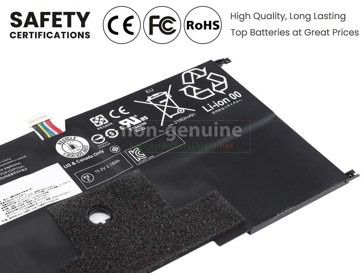 replacement Lenovo ThinkPad X1 CARBON GEN 3 battery