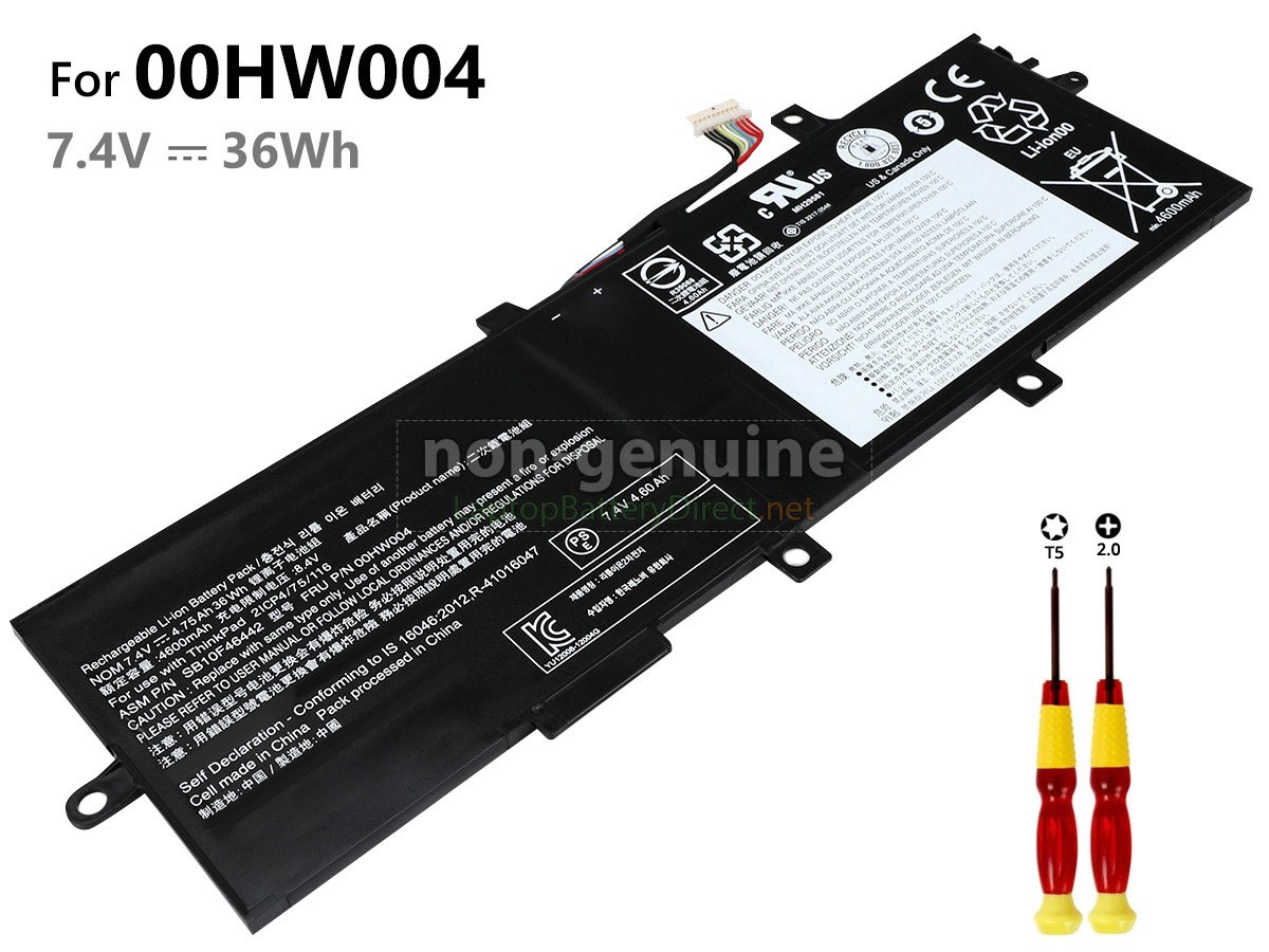 replacement Lenovo SB10F46448 battery