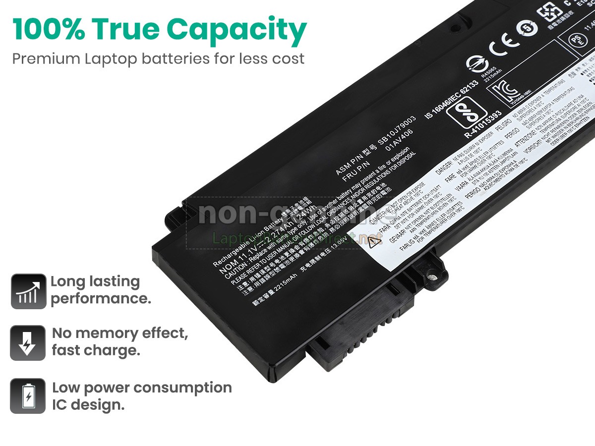 replacement Lenovo SB10J79003 battery