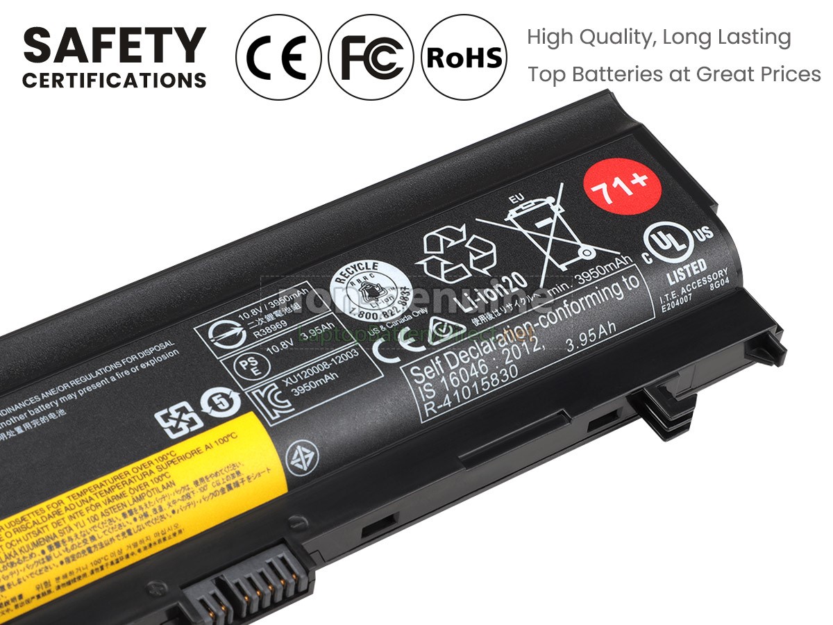 replacement Lenovo ThinkPad L560-20F2 battery