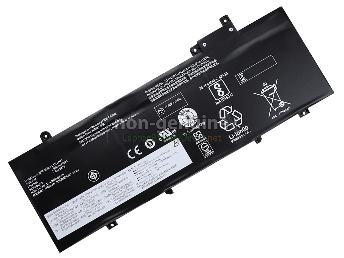 replacement Lenovo ThinkPad T480S-20L7001PRT battery