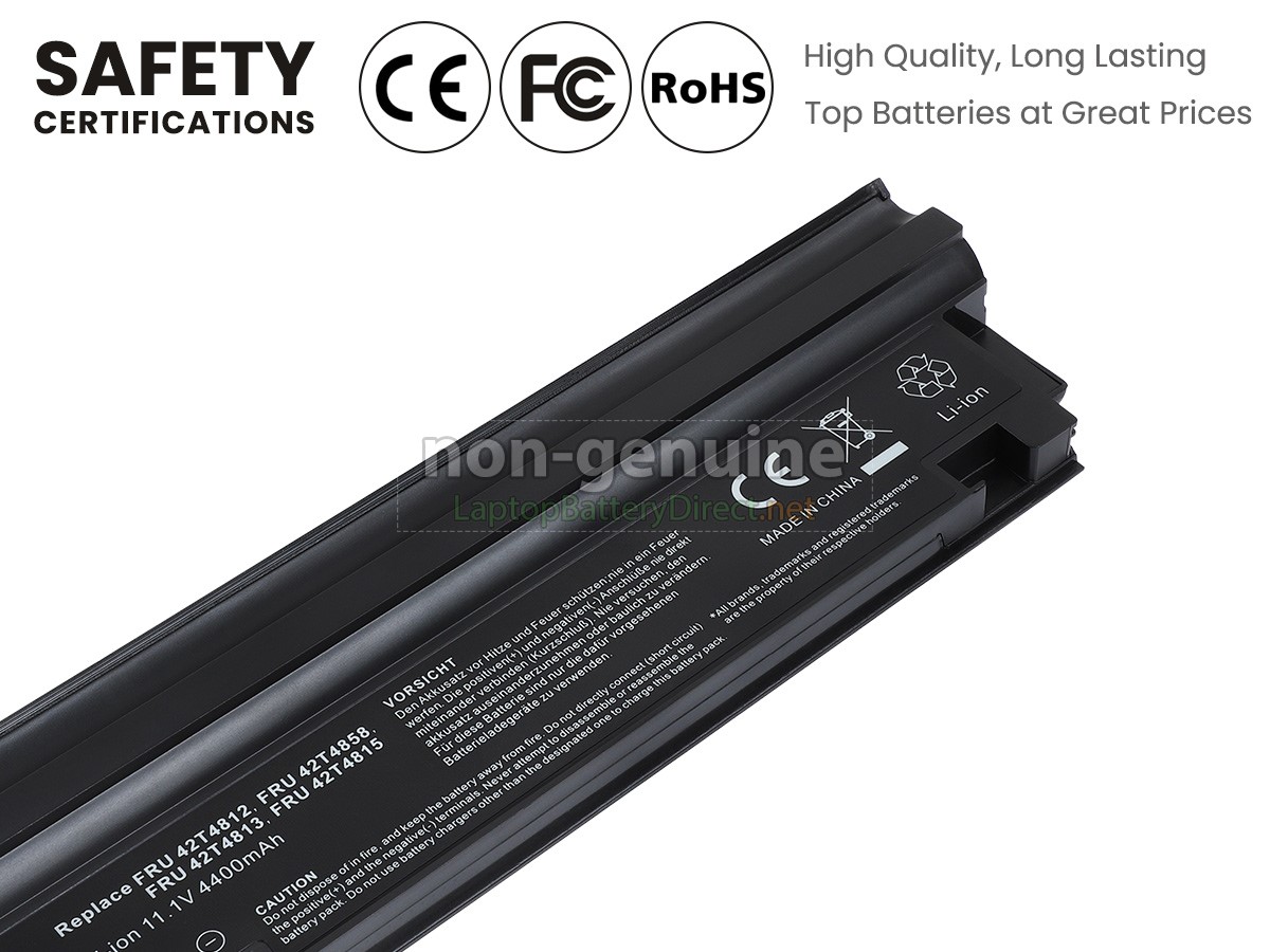 replacement Lenovo 73+ battery