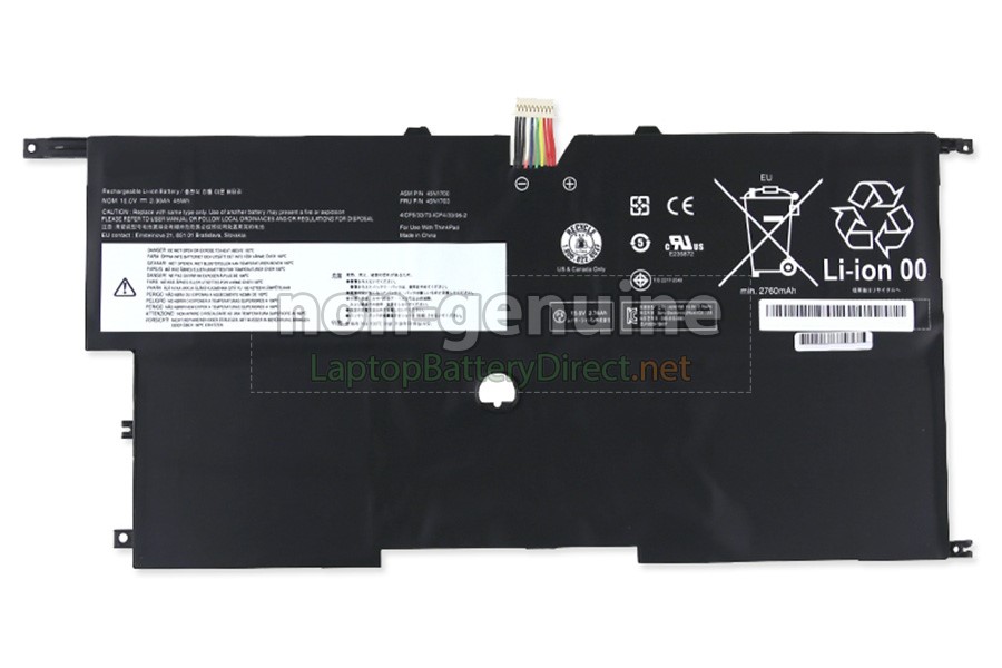 replacement Lenovo ThinkPad X1 CARBON 2014 battery