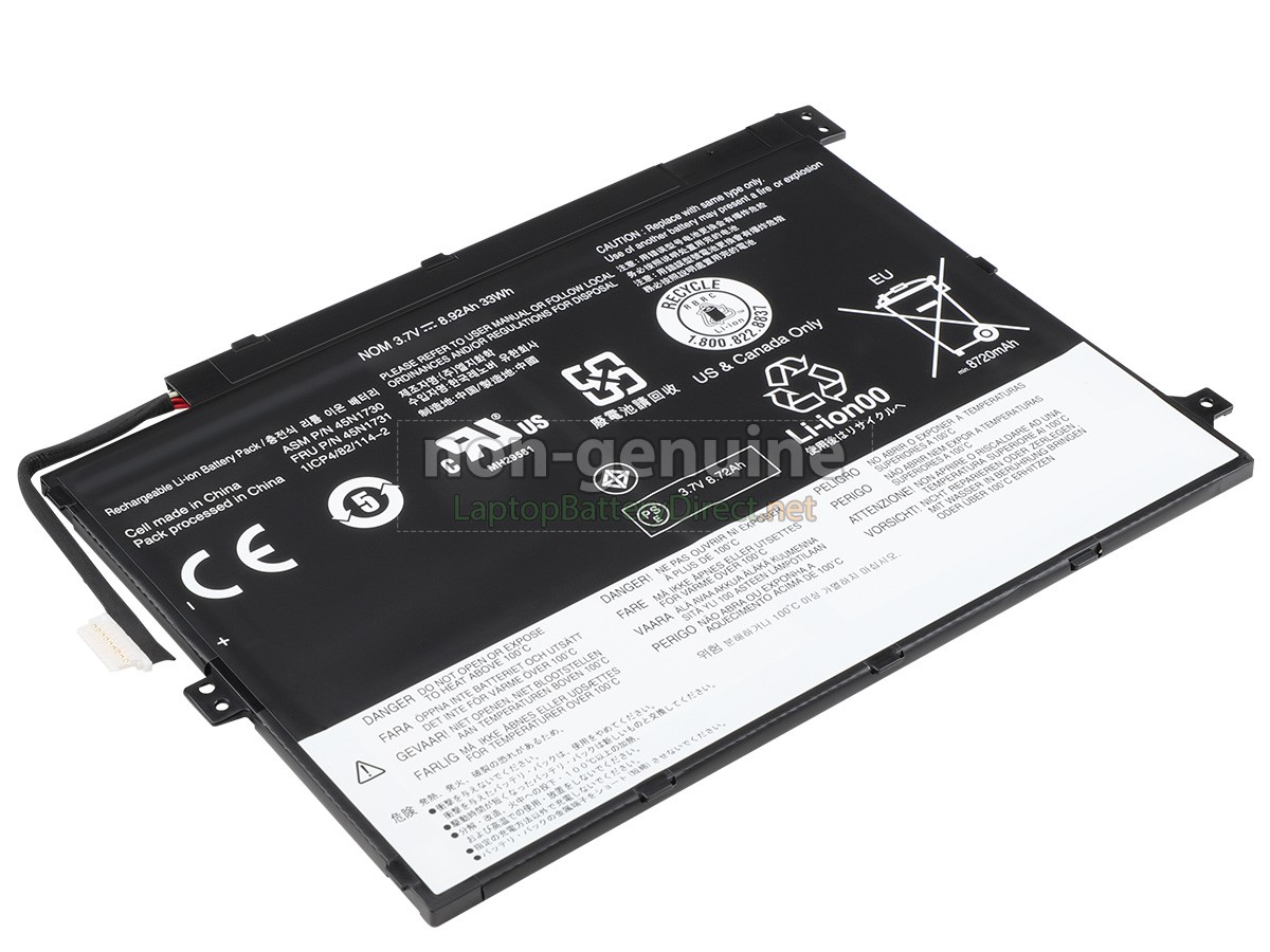 replacement Lenovo 45N1733 battery