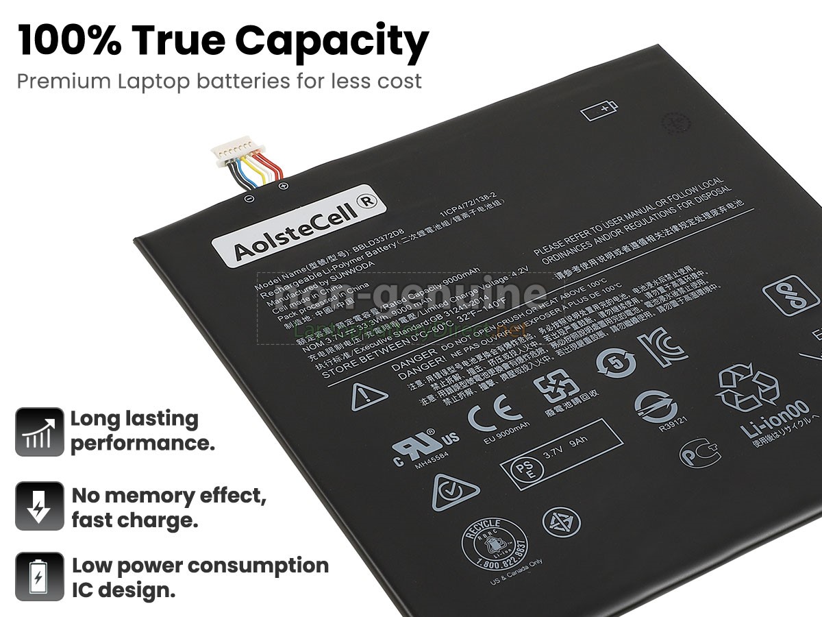 replacement Lenovo IdeaPad MIIX 320-10ICR-80XF003TYD battery