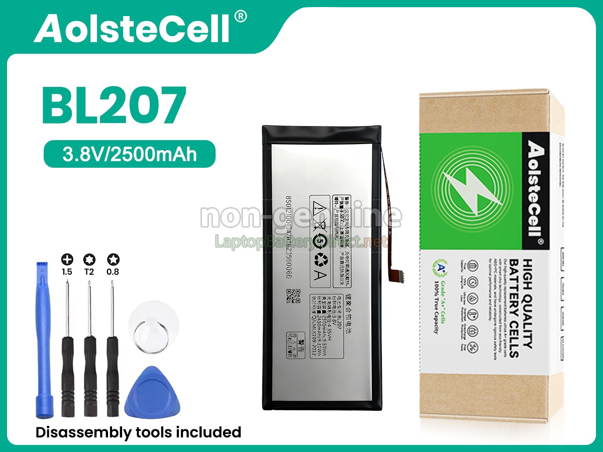 replacement Lenovo BL207 battery