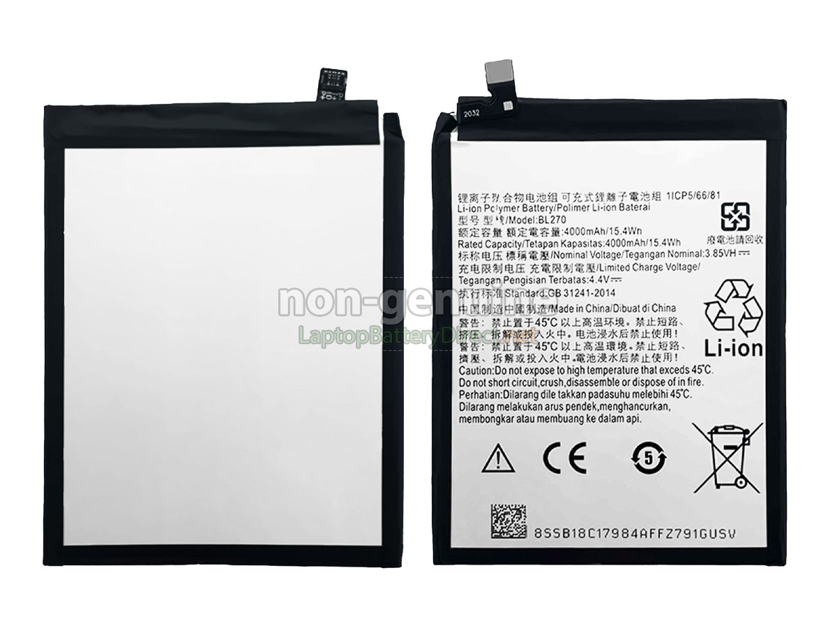 replacement Lenovo BL270 battery