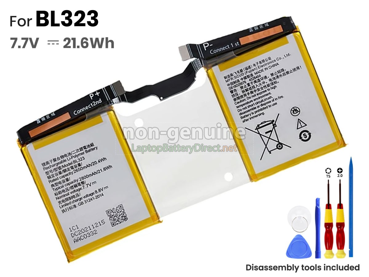 replacement Lenovo BL323 battery