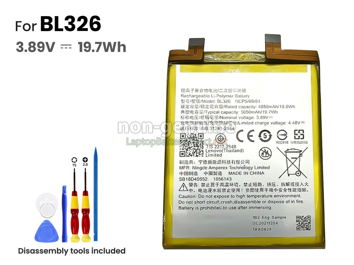 replacement Lenovo BL326 battery