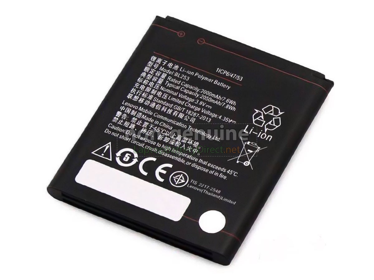 replacement Lenovo BL253 battery