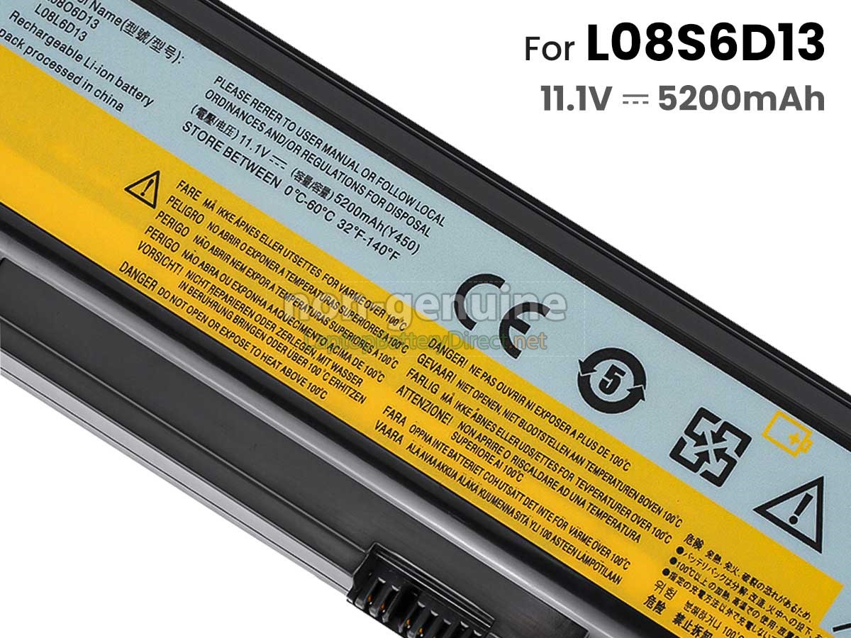 replacement Lenovo IdeaPad Y550P battery